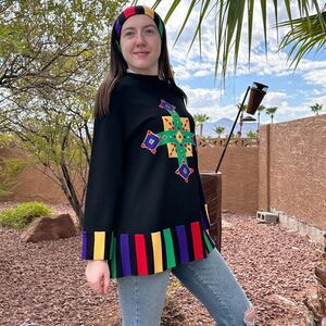 Vtg St John Sportswear Marie Gray Women's Sweater Small With Headband Made USA